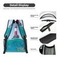 thumbnail image 4 of Yiaed Lighthouse Sea Port Print School Backpack College Backpack Daypacks for Students High School Spacious and Durable Daypack for Work and Travel-One Size, 4 of 6