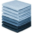 thumbnail image 1 of DecorRack 8 Pack Kitchen Dish Towels, 100% Cotton Wash Cloth, 12x12 inch, 1 of 6