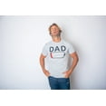 thumbnail image 3 of Mens Dad Battery Low Funny Sarcastic Graphic Tired Parenting Fathers Day T Shirt Graphic Tees, 3 of 6