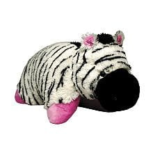 As Seen On TV Pillow Pets Poucheez Zebra Toy Gift 