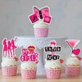 thumbnail image 4 of Cupcake Toppers Vorceary Burn Book, 24 unidades, rosa intenso, para niñas, 4 of 7