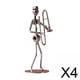 thumbnail image 1 of Estatua de hombre musical,Musical hombre estatua estatuilla arte estatuilla decoración,Músico escultura coleccionable estatuilla,Alambres y tornillos de hierro Estatua Decoración de, 1 of 8