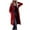 Wine-02, variant on HTNBO Women's Long Shirt Jacket With Pocket Color-Blocked Geometric Patterns Long Jacket Loose Outerwear