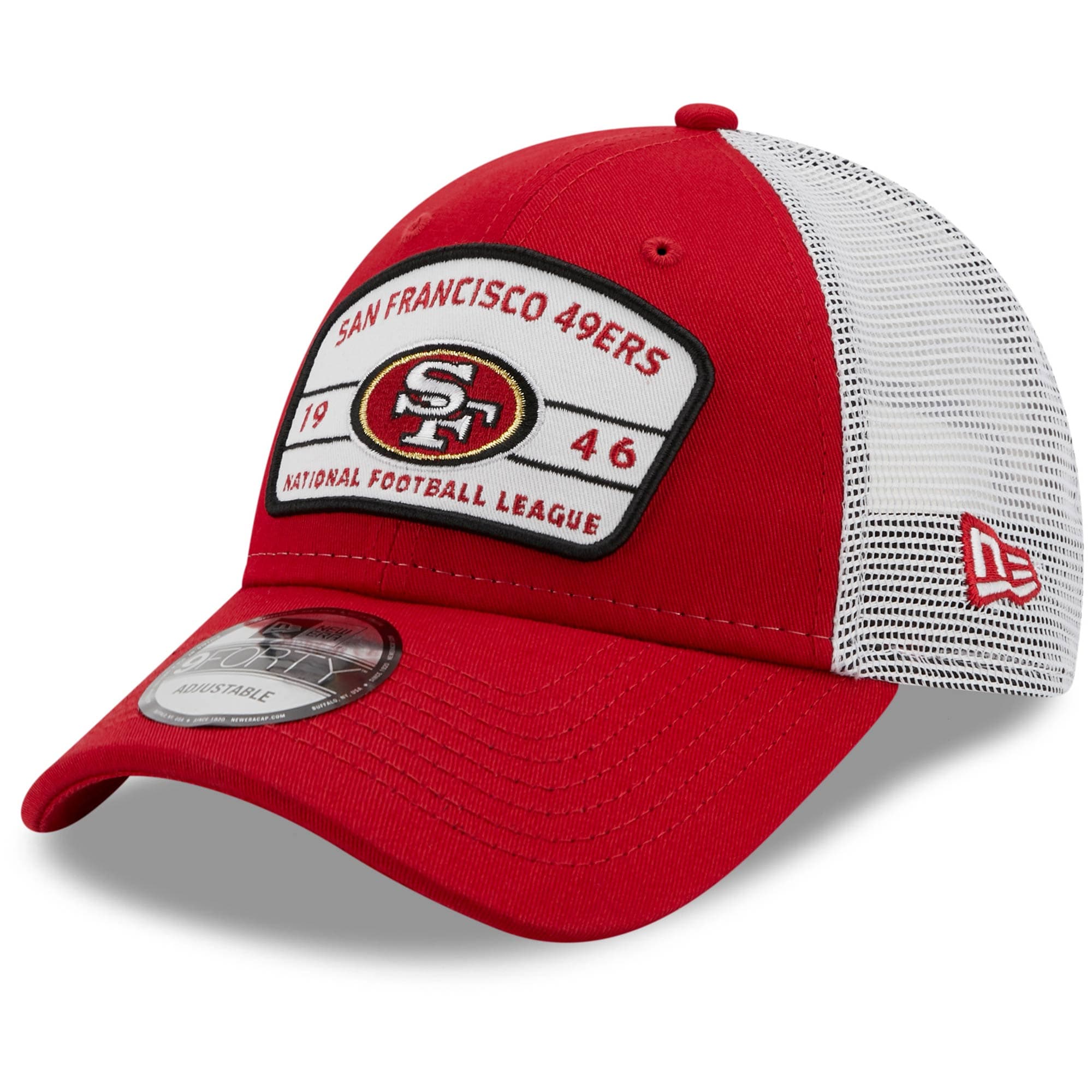 49ers mesh hat