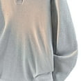 thumbnail image 5 of LNWUY Men's Solid Colored Round Neck Button Long Sleeved Base Layer Casual Warm Inner Layer Blouses Shirts Gray S, 5 of 5
