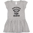 thumbnail image 3 of Inktastic Handpicked for Earth By My Gigi in Heaven with Angel Wings Girls Toddler Dress, 3 of 5
