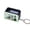 Green, variant on Pocket Sized Illuminated Key Holder Stress Relief Gadget For Adults Practical LED Light Plastic Glowing Keyring