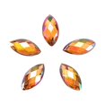 thumbnail image 3 of Xihbxyly 500 Piezas de Diamantes de Imitación con Purpurina y Forma de Ojo de Caballo para Decoración de Uñas, Pegamento Acrílico, 3 of 3