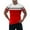 Red, variant on Sngxgn Men's Lightweight Short Sleeve Crew Neck T-Shirt(Black,L)