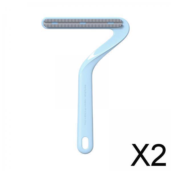 2x Cepillo Removedor de Pelusas de Doble Cara, Herramienta de Limpieza de Eliminación de Pelo de Mascotas para Muebles, de Pelusas para Sofá, 2 piezas
