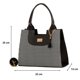 thumbnail image 3 of Bolsa Cuadri De Mujer FANA Isadora Color CuadriBlanco 3 Reforzada Haz Negocio, M4020!!, 3 of 3
