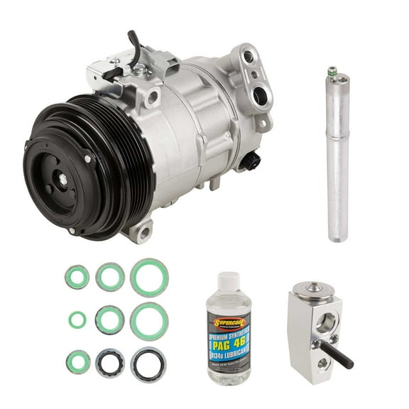For Dodge Dart 2013 2014 2015 AC Compressor w/ A/C Repair Kit - BuyAutoParts