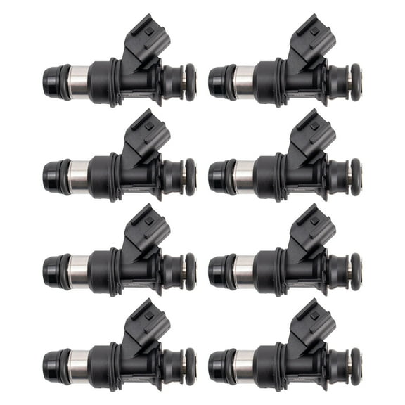 TRQ Fuel Injector Set Fits 05-09 Buick Cadillac Chevrolet GMC Hummer Isuzu Saab FIA60734