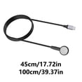 thumbnail image 3 of Lightweight Corded Type C Earphone Single Sided Earbud without Mic Simple Plug and Play Design Unisex for Men Women, 3 of 8