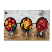 Trademark Fine Art 'Food process 2 Tomato Sauce' Canvas Art by Aleksandrova Karina