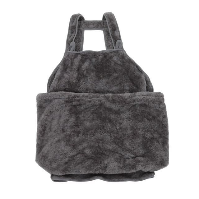 Bolsa de transporte para gatos de fibra de poliéster, cálida y cómoda, portátil, con cuerda elástica.