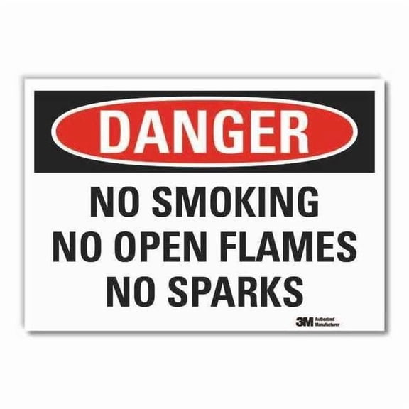 Lyle Danger Sign,7 inx10 in,Non-PVC Polymer LCU4-0541-ED_10x7