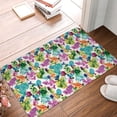 thumbnail image 4 of Uemuo Watercolor Flowers Printed Door Mat Indoor Doormat 16"x24",Front Back Door Mats Non Slip Entrance Rugs,Inside Doormats for Entryway, 4 of 9