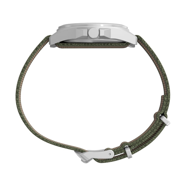 Timex Expedition Field Orologio Unisex 36mm – Cassa Argento E Cinturino Verde – Resistente Acqua