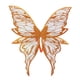 thumbnail image 1 of Butterfly Wing cómodo Vestido para la presentación de la fiesta de juego de roles Naranja, 1 of 8
