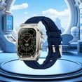 thumbnail image 2 of Smart Wearable Watch Multifunction Hd Rectangular Screen Wireless Magnetic Charging Nfc Control Motion Record Ip68 Watertightness Bluetooth Function Big Screen Smart Watch, 2 of 9