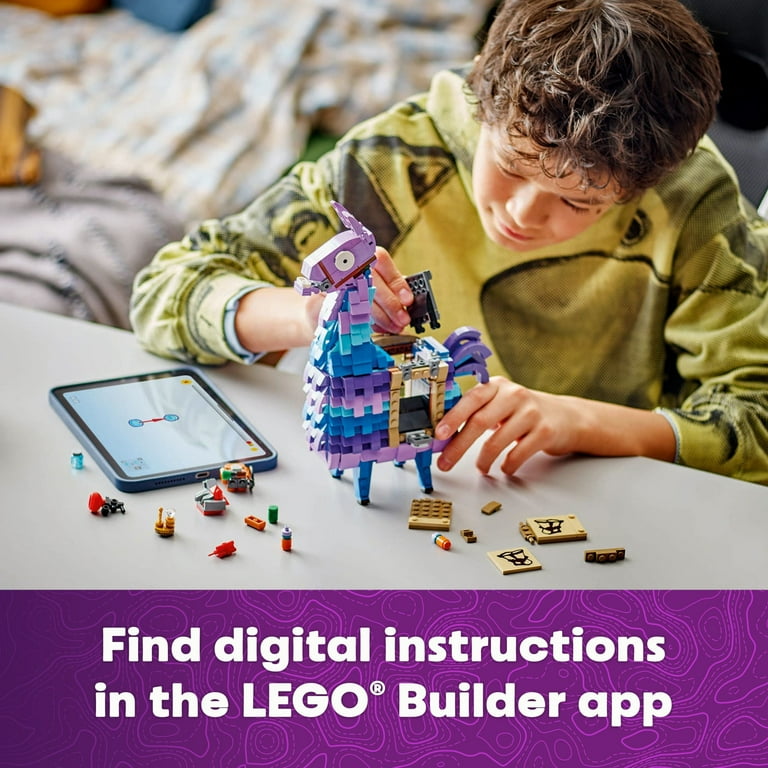 LEGO Fortnite Supply Llama Building Set - Kids Toy for Gamers