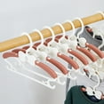 thumbnail image 3 of 10Pcs/Set Clothes Hanger Telescopic Long Service Life PP Baby Clothing Coat Rack for Home, 3 of 7