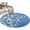 Blue, variant on Spring Floral Round Area Rug 3Ft Washable Small Circle Rugs for Kitchen Entryway, White Cherry Blossom Fowers Sky Blue Non-Slip Carpet Floor Mats Indoor Outdoor Carpet Runner Aesthetic Home Decor