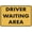 Warning Sign 5, variant on Driver Waiting Area Sign Outdoor Signs Aluminum 8"x12"ch Uv Ink Printed For House And Business