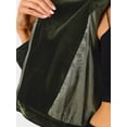 thumbnail image 5 of Chaqueta de motociclista Allegra K terciopelo Ejercito Verde L, 5 of 5