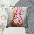 thumbnail image 2 of JEUXUS  Marble Pineapple Throw Pillow Covers Pillow Cover with Zipper Throw Pillow Cases Double Sided Plush Pillow Covers Decorative Throw Pillows Covers for Couch Living Room Bedroom, 2 of 5
