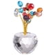 thumbnail image 1 of 1 adorno de árbol de manzana de cristal para el interior del coche, adorno Feng Shui para decoración del hogar, 1 of 7