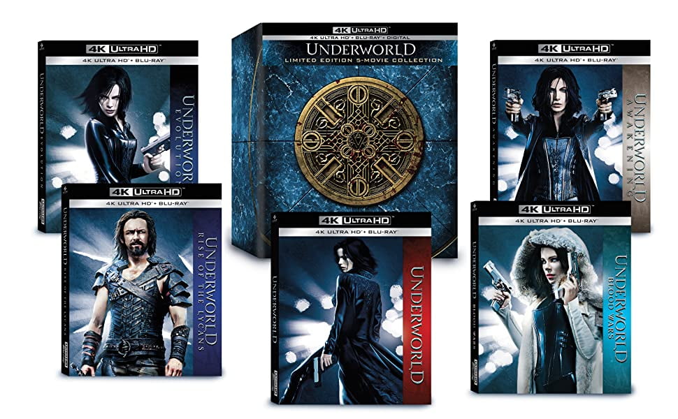 Underworld Limited Edition 5Movie Collection 4K [Bluray + 4K UHD