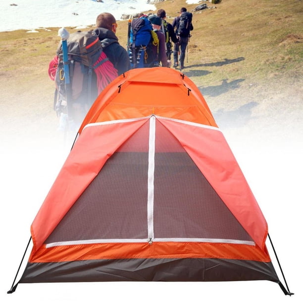 Tente Une Personne Légère – Imperméable, Coupe-vent, Anti-insectes, Protection UV – Idéale Camping, Pêche, Escalade