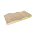 thumbnail image 2 of Large Cat Scratching Pad, 2-in-1 Cardboard Scratcher & Lounge Bed for Indoor Cats, Durable Corrugated Cardboard, Reversible Non-Shedding Pet Furniture, 2 of 6