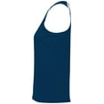 thumbnail image 3 of Augusta L Ladies Overspeed Track Jersey Navy/White 348, 3 of 5