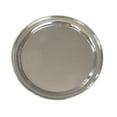 thumbnail image 1 of 14 Inch Round Stainless Steel Serving Tray by Libertyware, 1 of 3