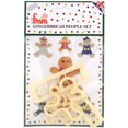 thumbnail image 2 of FMM Sugarcraft Gingerbread People Plastic Gumpaste Cutter Set, 2 of 2