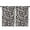 White and Black, variant on Blackout Kids Curtains,White and Blue Of Leopard Print Childrens Insulated Curtains Set Of 2,Bedroom Essentials,Toddler Room Decor 42"x84"