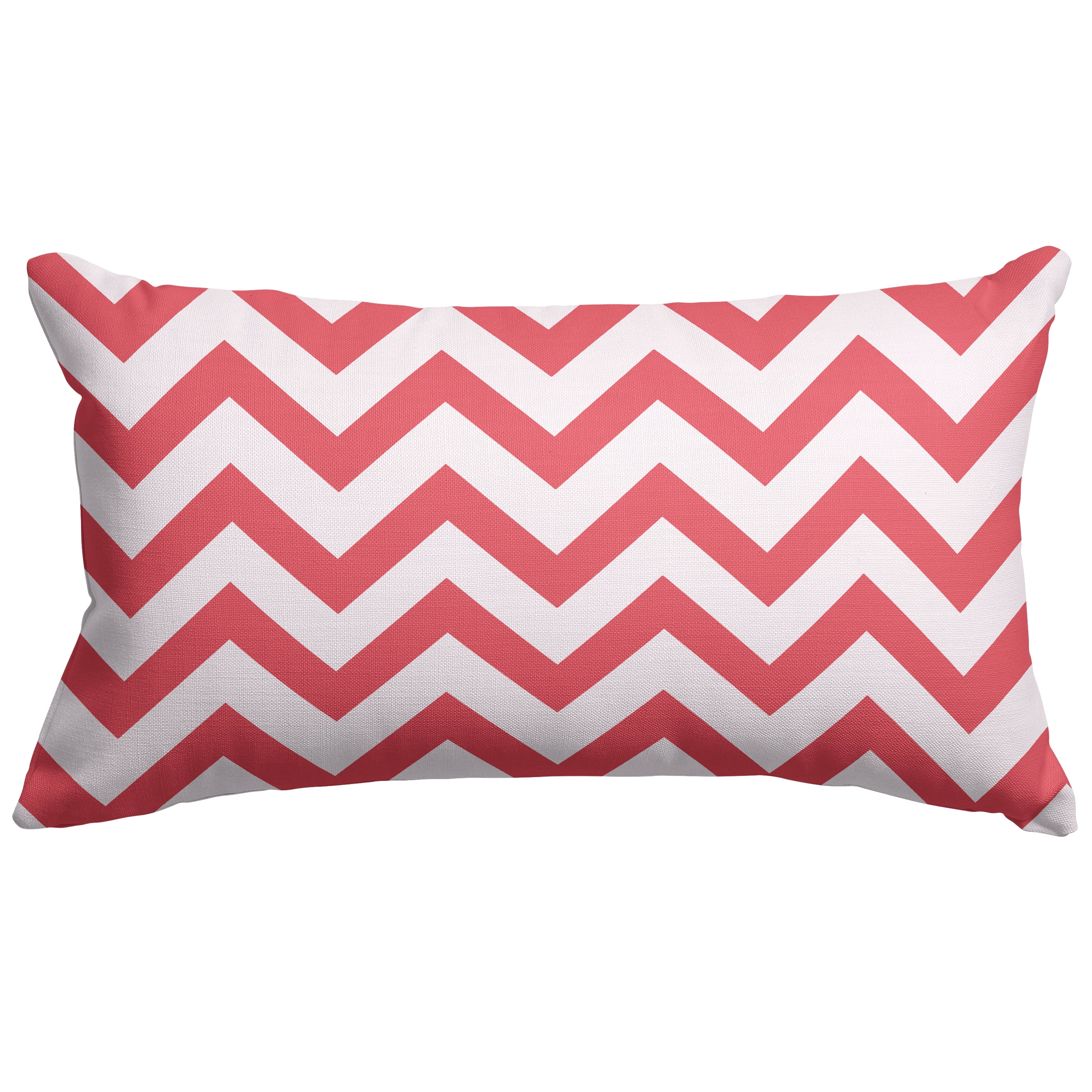 Majestic Home Goods Chevron Indoor Cotton Small Decorative Throw Pillow ...