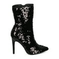 thumbnail image 2 of Women Reversible Sequin Pointy Toe Stiletto Tall Boot - HF57 By Cape Robbin Collection, 2 of 5