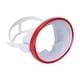 thumbnail image 1 of Máscara de buceo de lente de lente de una sola vista ovalada de gafas ovales con visión ancha para adultos gafas de natación para bucear equipo de Rojo, 1 of 8