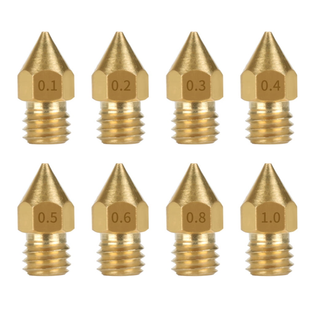 2Pcs Silicone Covers Brass Nozzles For Creality CR-10 10S S4 S5 Ender 3 Anet A8 