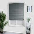thumbnail image 4 of No Tool Pleated Window Paper Shades Room Darkening Blinds Gray 24x71", 4 of 7