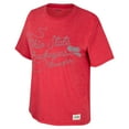 thumbnail image 2 of Women's Colosseum x Wrangler Scarlet Ohio State Buckeyes Lasso Oversized T-Shirt, 2 of 3