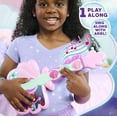 thumbnail image 4 of Disney Junior Ariel Sea-Beat Lights and Sounds Guitar, 3 Modes, 15-inches Baby and Toddler Toys, 4 of 7