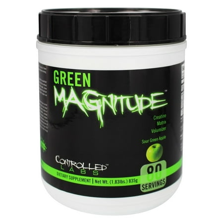 Controlled Labs - Magnitude verte Matrice de Créatine Volumizer Sour Apple vert - 1,83 lbs.