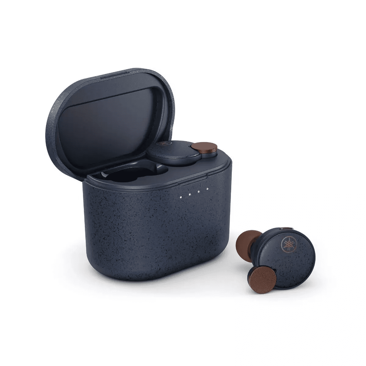 Yamaha TW-E7B Wireless Earbuds - Active Noise Canceling, IPX5 (Dark Blue)