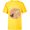 Yellow, variant on Disney Bambi Thumper and Flower Positive Vibes 90s - Short Sleeve T-Shirt for Kids - Customized-Athletic Heather