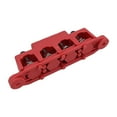 thumbnail image 3 of 12V 250A 4 Post Busbar Bus Bar Power Distribution Block W/ Cover 5/16" Red M8, 3 of 9